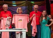 Landeshauptfrau Johanna Mikl-Leitner bei der Eröffnung in Litschau.