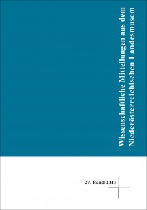 Wissenschaftliche Mitteilungen aus dem Niederösterreichischen Landesmuseum, Band 27