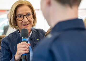 Landeshauptfrau Johanna Mikl-Leitner zu den Ergebnissen des Demokratieradars.