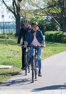 Landeshauptfrau Johanna Mikl-Leitner und Michael Duscher, Geschäftsführer der Niederösterreich Werbung.