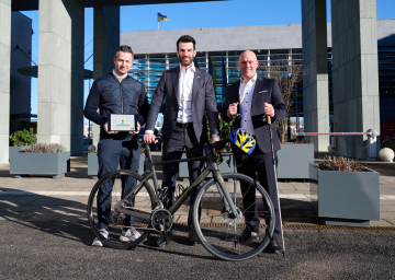 Im Bild von links nach rechts: Michael Nendwich (WKNÖ), LH-Stellvertreter Udo Landbauer und Martin Roscher (sodexo)